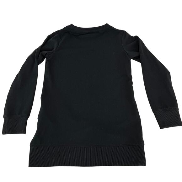 Nike Girls Dri Fit Black Crewneck Sweatshirt 4-5 Yrs - Picture 5 of 5